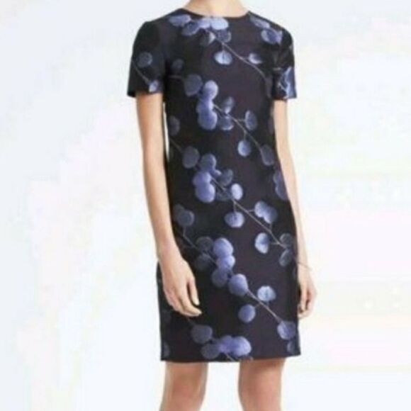 Banana Republic Chinoiserie Dress Sz 0 - Picture 2 of 11